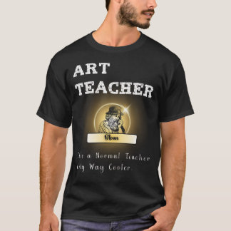 アート教師デザインの感謝とアート用品 Tシャツ