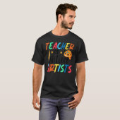 アート教師 美術の先生 - おもしろい 美術教師 Tシャツ (正面フル)