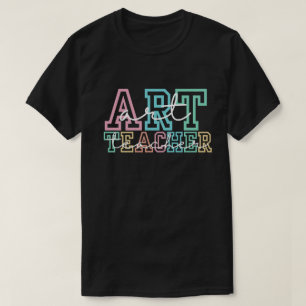 アート教師Tシャツ、教師の定義Tシャツ、アート Tシャツ