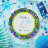 アート数々の人気があるおもしろいカスタム文字 ペーパープレート (パーティー)