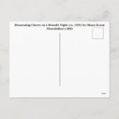 アート日本のはがき シーズンポストカード (裏面)