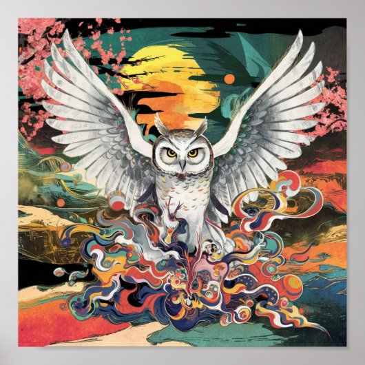 アート日本のバインスパイアードウォールのポスター ポスター (正面)