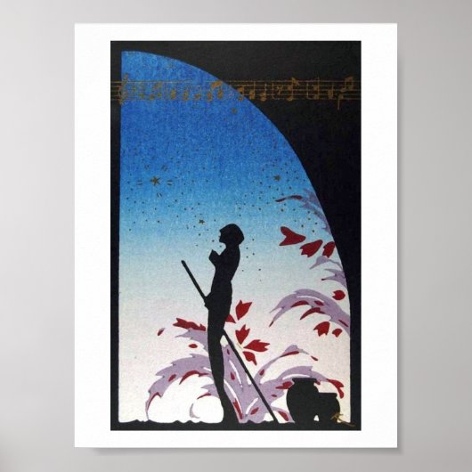 アート日本のミュージックヴィンテージ ポスター (正面)