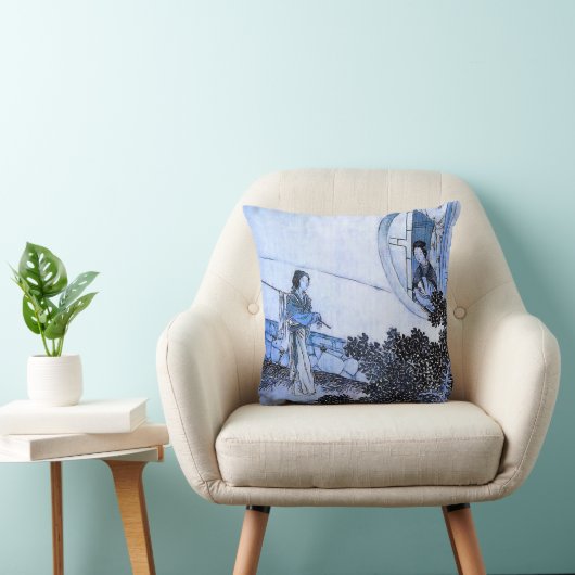 アート日本のヴィンテージシーン クッション (椅子)