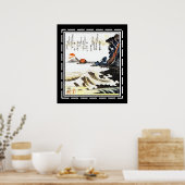 アート日本のヴィンテージポスター ポスター (キッチン)