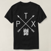 アート最高ののPentatonixロゴ1ジャンル音楽エッセポップ・アートのント Tシャツ (デザイン正面)