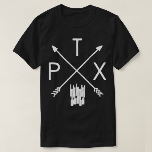 アート最高ののPentatonixロゴ1ジャンル音楽エッセポップ・アートのント Tシャツ (デザイン正面)