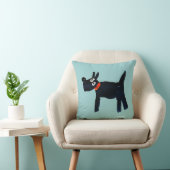 アート枕:ジョン・ダイア・スコティ・ドッグ クッション (椅子)