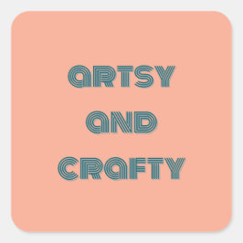 アート気高い芸術と工芸 スクエアシール