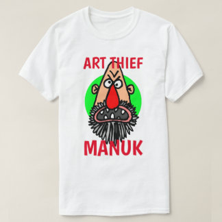 アート泥棒マヌックTシャツ Tシャツ