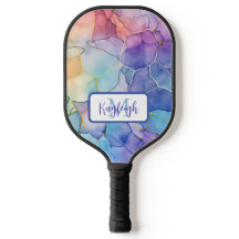 アート淡い色のレインボー・アルコモノグラムのール