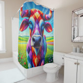 アート牛 シャワーカーテン (インサイチュ)