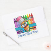 アート用品ステッカー スクエアシール (封筒)