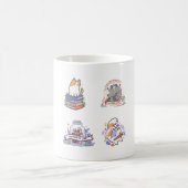 アート用品 マジック コーヒーマグカップ (中央)