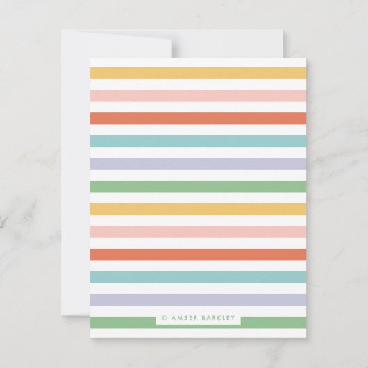 アート用品 子供の文房具 ノートカード (裏面)