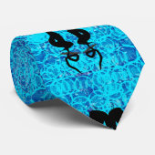 アート精神科医ロルシャッハブロティ男性へ ネクタイ (ロール)