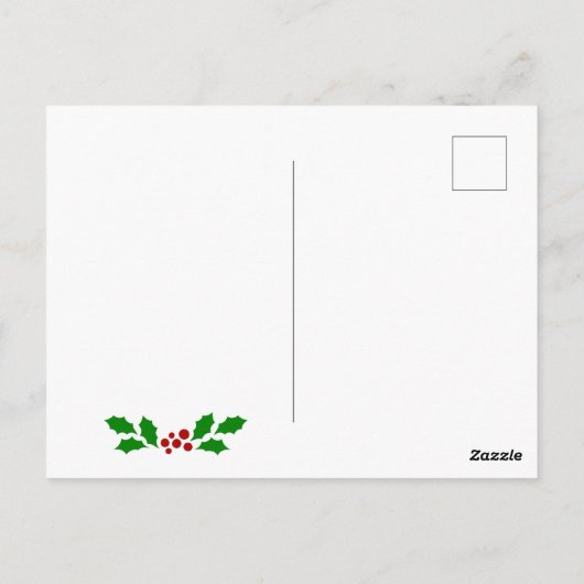 アート素晴らしの聖降誕祭絵画朝の朝 ポストカード (裏面)