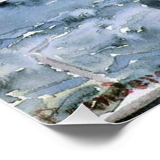 アート素晴らしズのボ絵を描ストンハーバー ポスター (コーナー)