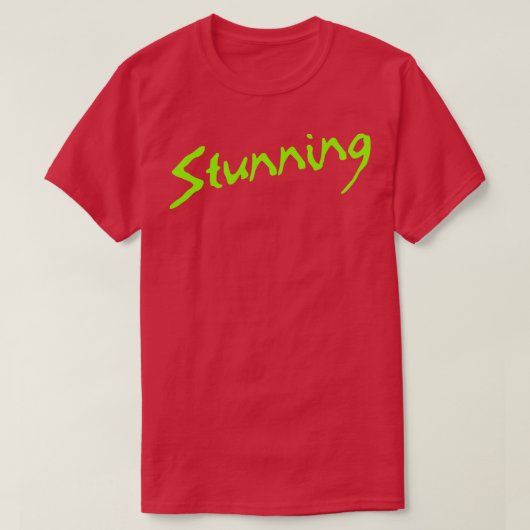 アート素晴らしファッション文字 Tシャツ (デザイン正面)