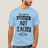 アート素晴らし先生の外観 – 先生ギフト Tシャツ (正面)