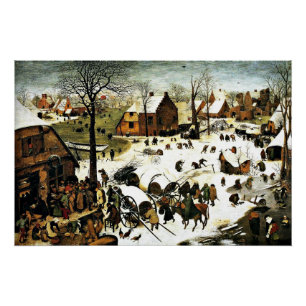 アート素晴らし・ベツレヘム絵画の国勢調査 ポスター