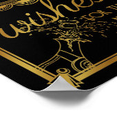 アート結婚・デコ、コルク、お願い、ギャツビー ポスター (角)