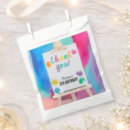 アート絵を描のクラフトアーティストの絵を描誕生日に感謝 フェイバーバッグ