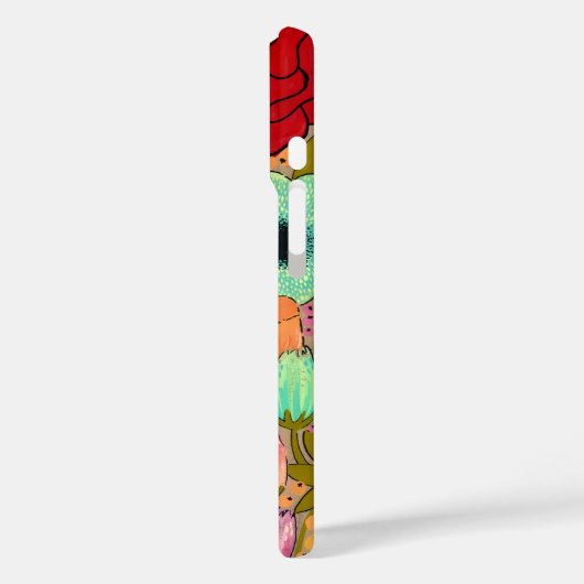 アート絵を描の花りんご Case-Mate iPhoneケース (裏面 / 左)