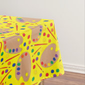 アート絵を描パレットかわいい子どもの誕生日パーティー テーブルクロス (インサイチュ)