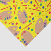 アート絵を描パレットかわいい子どもの誕生日パーティー 薄葉紙 (詳細)