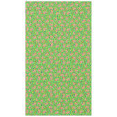 アート絵を描パレットかわいい誕生日パーティー テーブルクロス (正面)