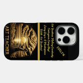 アート絵を描先生の穏やかな夕日 Case-Mate iPhoneケース (裏面 (横))