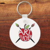 アート絵を描先生Apple & 絵を描 Brushes キーホルダー (正面)