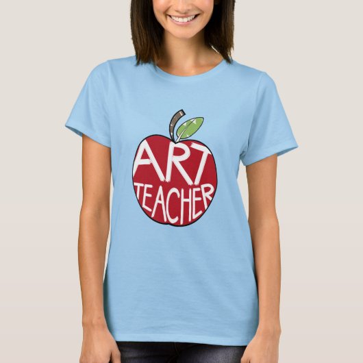 アート絵を描先生Apple & 絵を描 Brushes Tシャツ (正面)