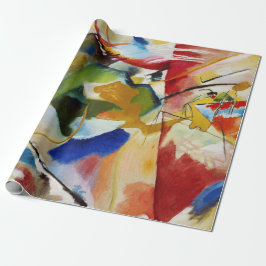 アート絵画デザインパターン包装紙 ラッピングペーパー