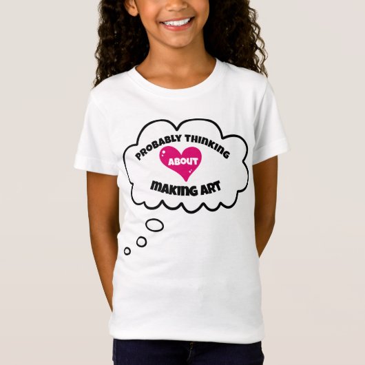 アート考えTシャツ作りか Tシャツ (正面)