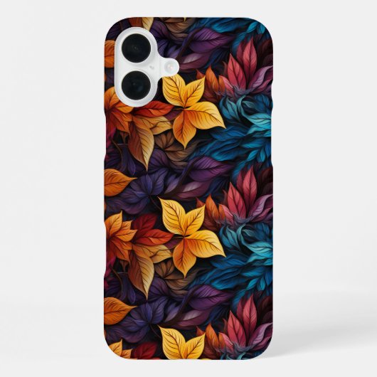 アート葉 iPhoneケース (裏面)