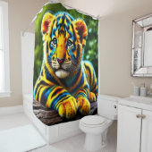 アート虎 シャワーカーテン (インサイチュ)