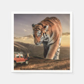 アート虎 スタンダードカクテルナプキン (正面)