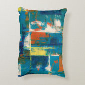 アート表現主義アクセント枕 アクセントクッション (裏面(縦))