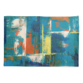 アート表現主義ピラロケース 枕カバー (裏面-左)