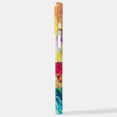 アート詳細絵画抽象芸術のろう –  iPhoneケース (左側面)
