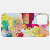 アート詳細絵画抽象芸術のろう –  iPhoneケース (裏面横)