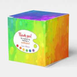 アート誕生日パーティーのお気に入り |パー絵を描ティの好意ボックス フェイバーボックス