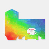 アート誕生日パーティーのお気に入り |パー絵を描ティの好意ボックス フェイバーボックス (折り畳みなし)