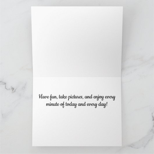 アート誕生日 カード (内部)