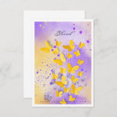 アート賛美カードになる サンキューカード (正面/裏面)