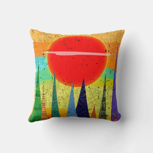 アート退職した先生 クッション (裏面)