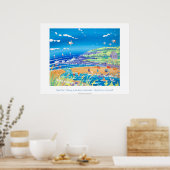 アート遊ポスター：教会の入り江の川にある ポスター (キッチン)