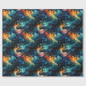 アート銀河系 ラッピングペーパー (フラット)